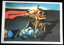 Salvador dali lithographie - salvador,