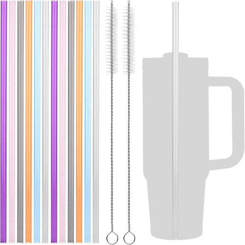 Teilige glitzer strohhalme - teilige,