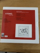 Neu Cosmo Superflacher Funk Raumthermostat Aufputz Thermostat
