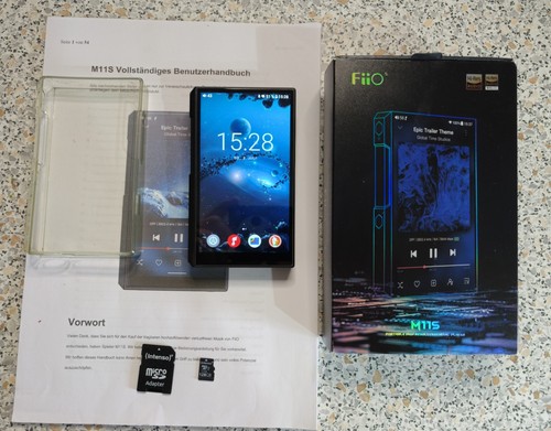 Fiio m11s res digital audio - hi-res,