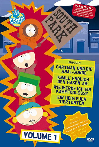 South park dvd volume 1 - south, dvd-volume
