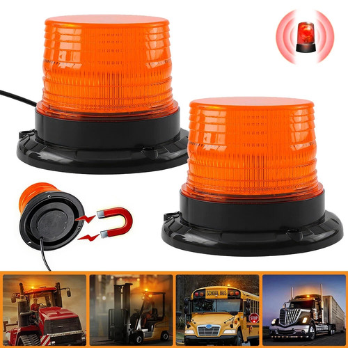 Led rundumleuchte - 2x,