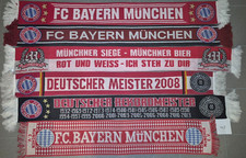 FC Bayern München Schals / 6 Stück / Sammelauflösung / Versandkostenfrei / 45