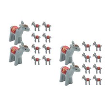  2 Count Mini-eselfiguren