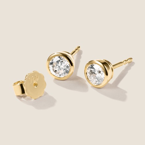 Luxus diamant ohrstecker paar - ohrstecker,