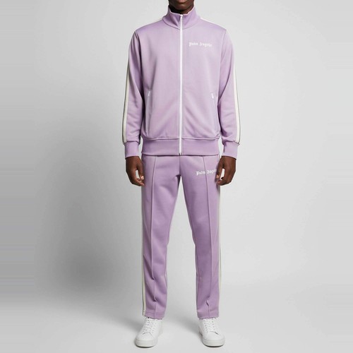 Palm angels lila logo - palm, print
