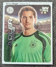 Kinder Riegel Sticker 3 WM 2014 Rene Adler DFB Deutschland