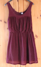 Lila purple sexy verspieltes Minikleid Sommerkleid Gr. 38 Trägerkleidchen