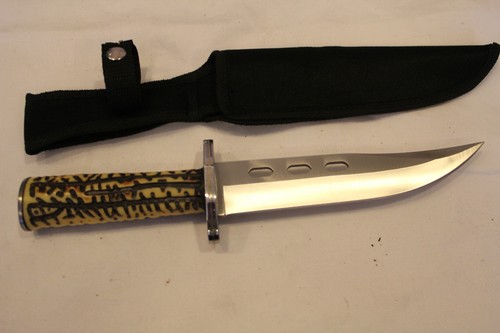 Jagdmesser mit horngriff - ,