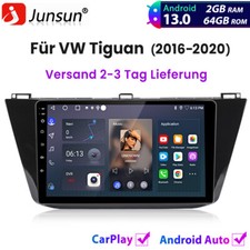 2+64GB Android13.0 Carplay Autoradio GPS NAVI BT FM DAB+ Für VW Tiguan 2016-2020