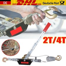 Ratschenzug Seilzug mit. Ratsche 2T/4T Zug Flaschenzug Handseilwinde Handseilzug