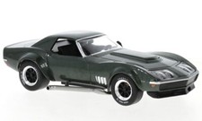 CHEVROLET Corvette - C3 - Custom - 1972 - darkgreenmetallic - IXO 1:43
