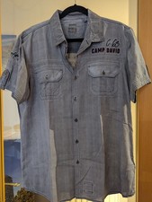 Camp David Herrenhemd kurzarm