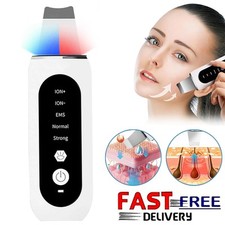 Skin Scrubber Ultraschallpeelinggerät Ultraschall Peeling Mitesserentferner Weiß