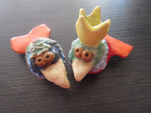 Rosenkugel keramik handarbeit - rosenkugel,