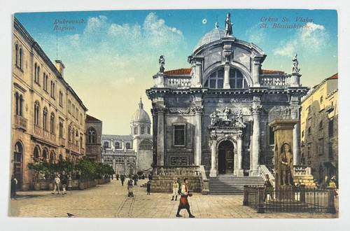 Dubrovnik ragusa blaise - dubrovnik, st.