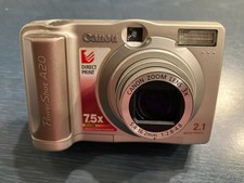 Canon PowerShot A20 2,0 MP Digitalkamera - Metallic silver