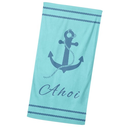 Ahoi anker badetuch - ahoi, /