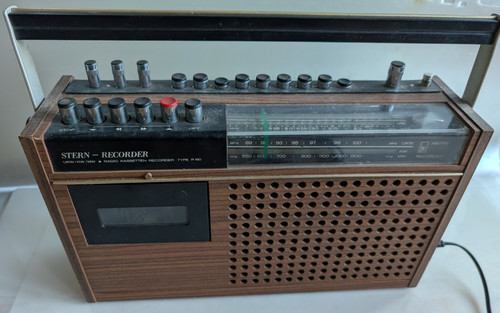 Ddr radiorecorder rft stern - ddr,