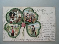 Ansichtskarte Trachten aus