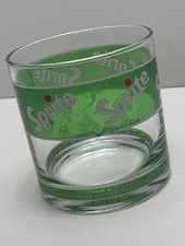 Vintage 90er Jahre Sprite Limonade Trinkglas Becher Marken Promo