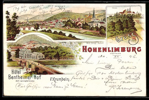 Lithographie hohenlimburg - lithographie,