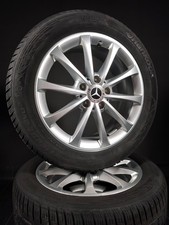 4 Winterräder 205 55 R17 Mercedes A B CLA Klasse W177 W247 W118 17" Alufelgen.
