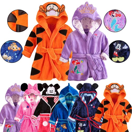 Tierprint kinder bademantel - kinder,