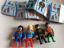 4 Figuren Ü-Eier  Superwoman