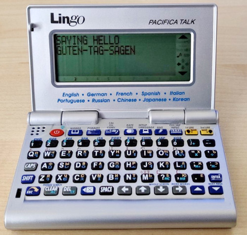 Lingo pacifica talk 2203 - lingo, tr-2203