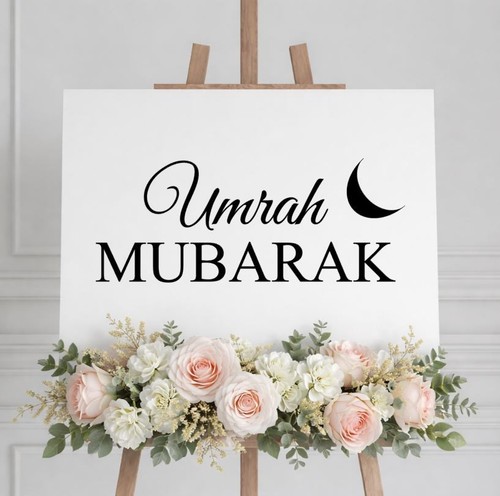 Personalisierter umrah mubarak - personalisierter,
