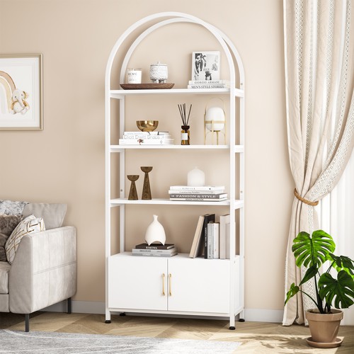 Arched bücherregal mit - arched, türen
