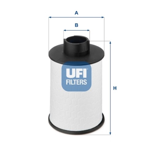 Ufi kraftstofffilter h2o - ufi,