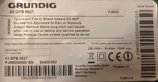 Grundig 43GFB6627 Ersatzteile