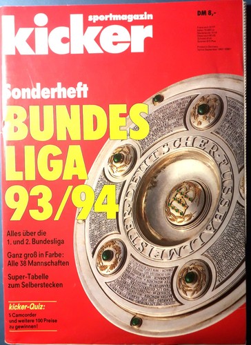 Zeitschrift kicker - zeitschrift,