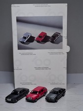 HERPA H0 SET 100 JAHRE AUTOMOBIL DAIMLER-BENZ 1886-1986  560 SEC-300 TE-500 SE