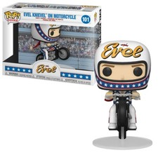 Evel Knievel on Motorcycle
