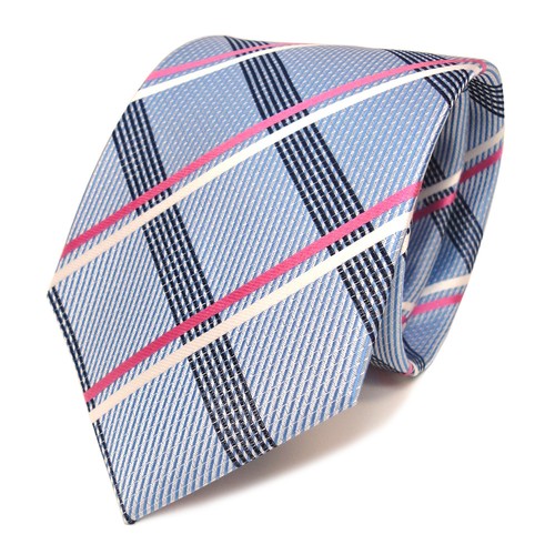 Designer seidenkrawatte blau - designer,