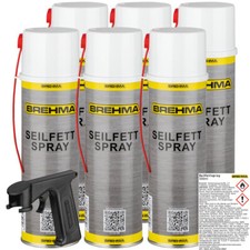 6x BREHMA Seilfett Zahnradfett