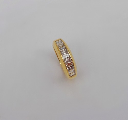Ring 750 gelbgold mit - ring, 18