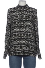 Set Bluse Damen Oberteil Hemd Hemdbluse Gr. EU 40 Seide Schwarz #eyn42rn