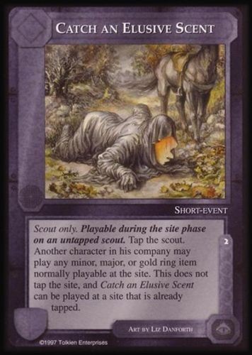 Catch elusive scent - catch,