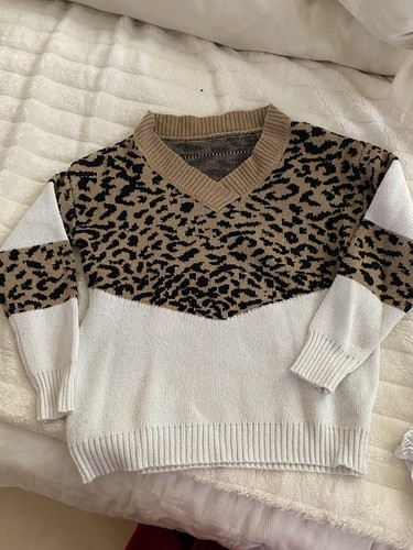 Superschöner leoparden pulli - superschöner,