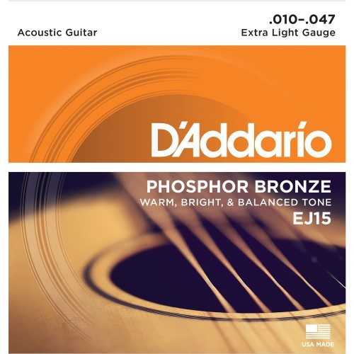 Daddario ej15 akustik - daddario,