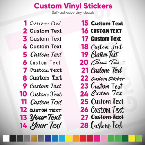 Personalisierter name vinyl - name,