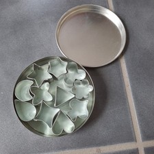 alte Backformen Ausstechförmchen Formen Weihnacht Gebäck DEKO Vintage