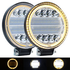 2X 4Inch Runde LED Arbeitsscheinwerfer Offroad Scheinwerfer für JEEP Trailer、SUV