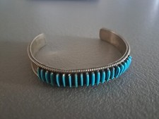 Armreif Silber Türkis Navajo