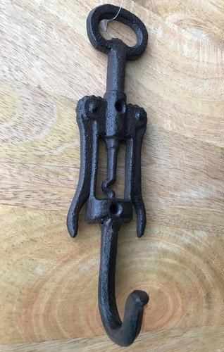 Wandhaken korkenzieher wein - wandhaken,