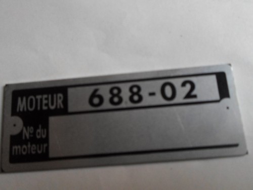 Typenschild renault - typenschild,